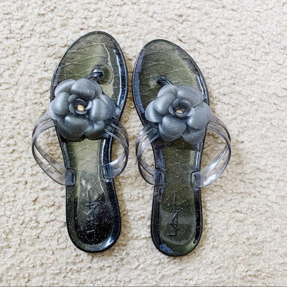 Flower Jelly Sandals
